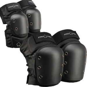 Sales ProTec Street Knee/Elbow Combo Pad Set Blk